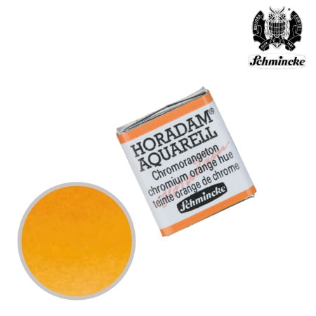 HP214-S2　ホラダム固形水彩　クロミウムオレンジヒュー　　　