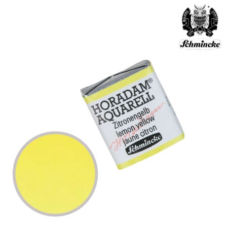 HP215-S1　ホラダム固形水彩　レモンイエロー　　　
