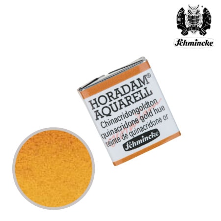 HP217-S2　ホラダム固形水彩　キナクリドンゴールドヒュー　　　