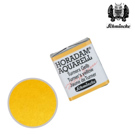 HP219-S3　ホラダム固形水彩　ターナーズイエロー　　　