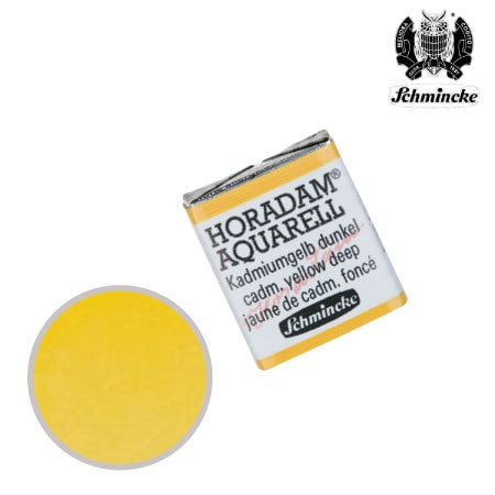 HP226-S3　ホラダム固形水彩　カドミウムイエローディープ　　　