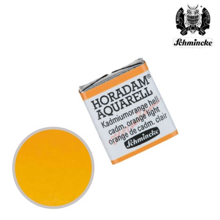 HP227-S3　ホラダム固形水彩　カドミウムオレンジライト　　　