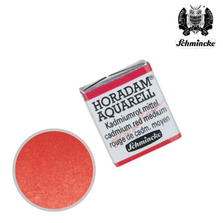 HP347-S3　ホラダム固形水彩　カドミウムレッドミドル　　　
