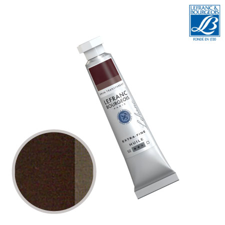 NO.110　油絵具6号チューブ　トランスペアレントブラウン　20ml　★★★　透明