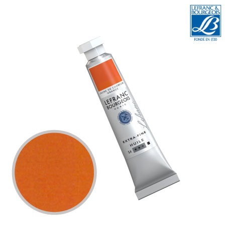 NO.161　油絵具6号チューブ　カドミウムイエローオレンジ　20ml　★★★　不透明