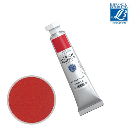 NO.347　油絵具6号チューブ　ローズマダーヒュー　20ml　★★★　透明