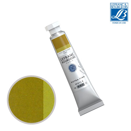 NO.730　油絵具6号チューブ　スティルドグラングリーン　20ml　★★★　透明