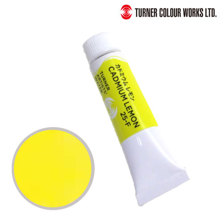 WT015025　専門家用透明水彩絵具　カドミウムレモン　15ml　　
