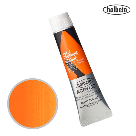 アクリリックカラー40ml|ホルベイン単品|アクリル絵具