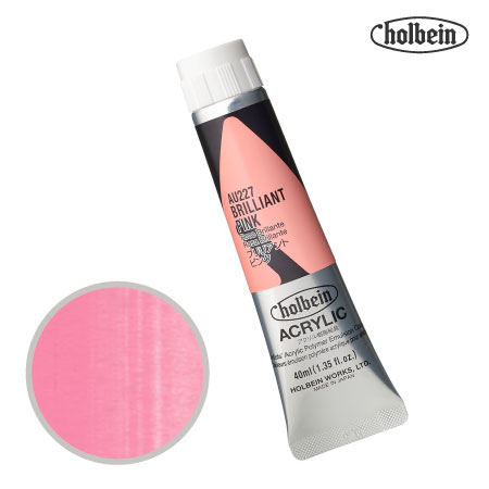 アクリリックカラー40ml|ホルベイン単品|アクリル絵具