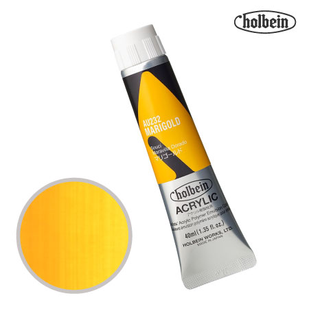 アクリリックカラー40ml|ホルベイン単品|アクリル絵具