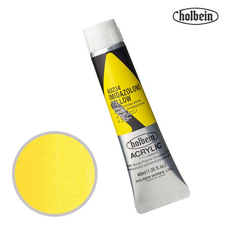 アクリリックカラー40ml|ホルベイン単品|アクリル絵具