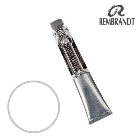 T0106-118-0　油絵具１０号チューブ　チタニウムホワイト(リンシードオイル)　60ml　★★★　不透明