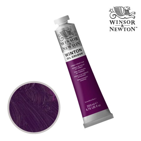 194　ウィントン油絵具　コバルトバイオレットヒュー（１６）　200ml　★★★　不透明