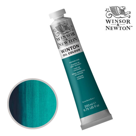 696　ウィントン油絵具　ビリジャンヒュー（４３）　200ml　★★★　透明