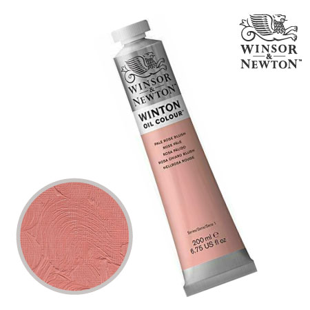 257　ウィントン油絵具　ペールローズブラッシュ（２０）（旧：フレッシュティント）　200ml　★★★　不透明