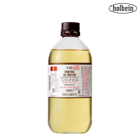 O305 　画溶液　　500ml　ペンチングオイル(リンシードベース)　