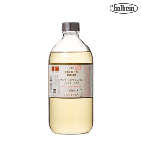 O329 　画溶液　　500ml　クイックドライングメディウム　