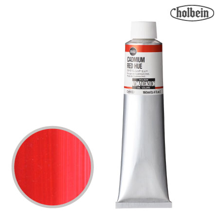 B502アカデミック油絵具160mlカドミウムレッドヒュー160mml★★半透明