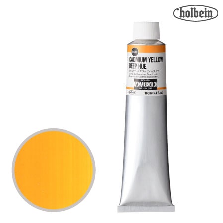 B510アカデミック油絵具160mlカドミウムイエローディープヒュー160mml★★半透明