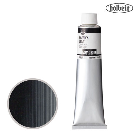 B540アカデミック油絵具160mlペインズグレイ160mml★★★半透明