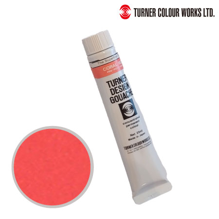 16　デザインガッシュ　コーラルレッド　25ml　　