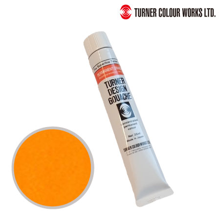 22　デザインガッシュ　パーマネントオレンジ　25ml　　