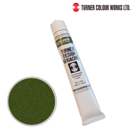 43　デザインガッシュ　オリーブグリーン　25ml　　