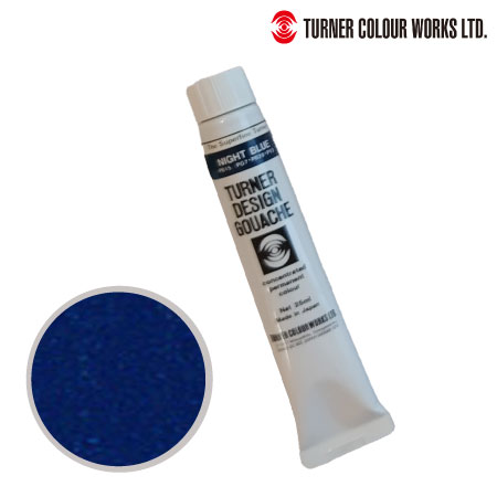 172　デザインガッシュ　ナイトブルー　25ml　　