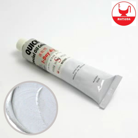 #20-002クイック油絵具20号シルバーホワイト110ml