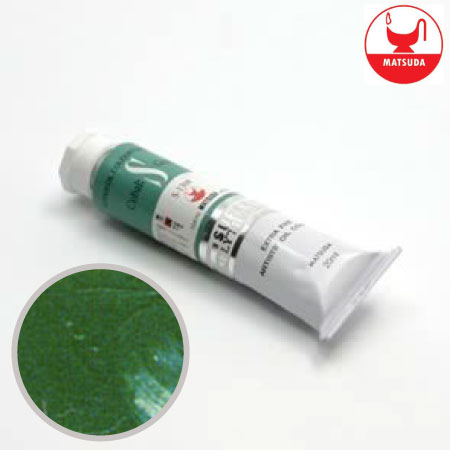 #61308スーパー油絵具6号コバルトグリーンペール20ml