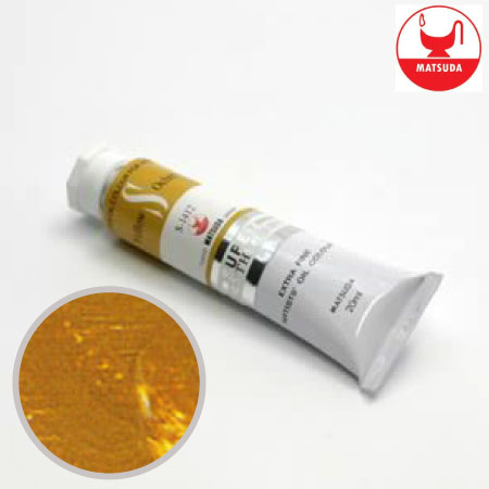 #61412スーパー油絵具6号イエローオーカー20ml