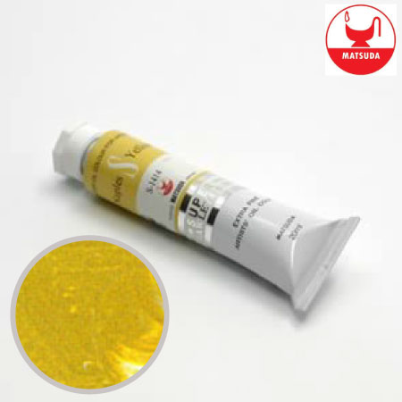 #61414スーパー油絵具6号ネープルスイエロー20ml