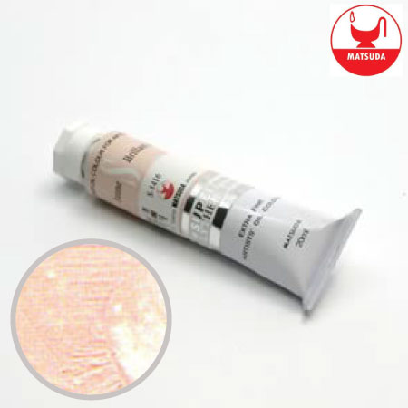 #61416スーパー油絵具6号ジョンブリアン№３20ml