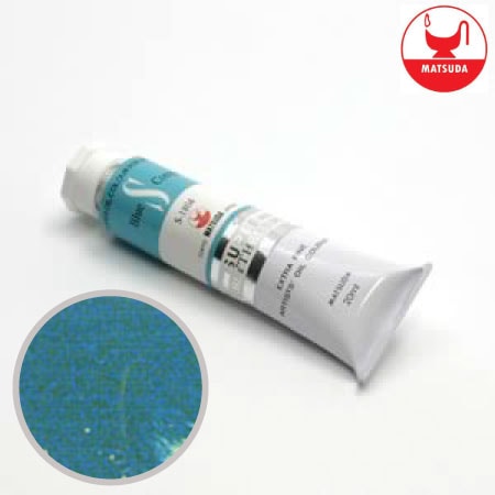 #61804スーパー油絵具6号ブルーコンポーゼ№２20ml