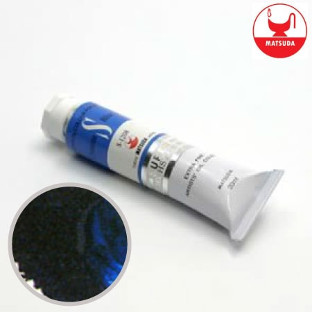 #91208スーパー油絵具9号シアニンブルー40ml