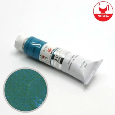 #91303スーパー油絵具9号コバルトグリーン40ml