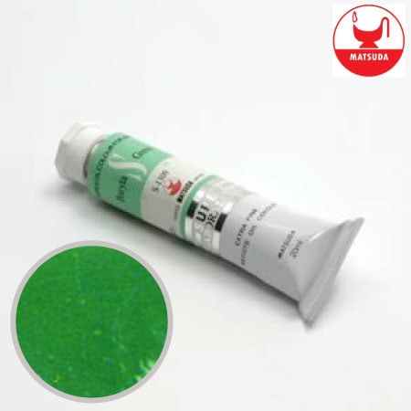 #91309スーパー油絵具9号バライタグリーン40ml