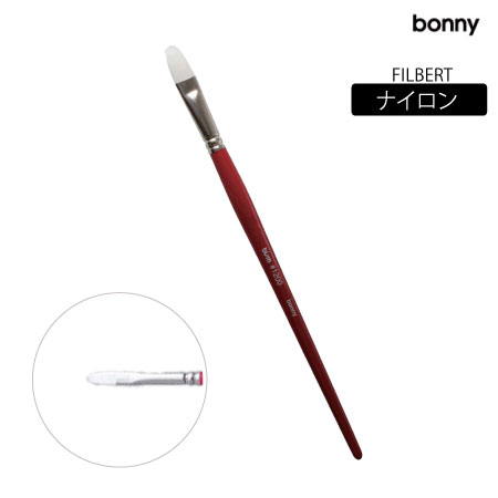 ビズムブラシNO.1200フィルバート#6