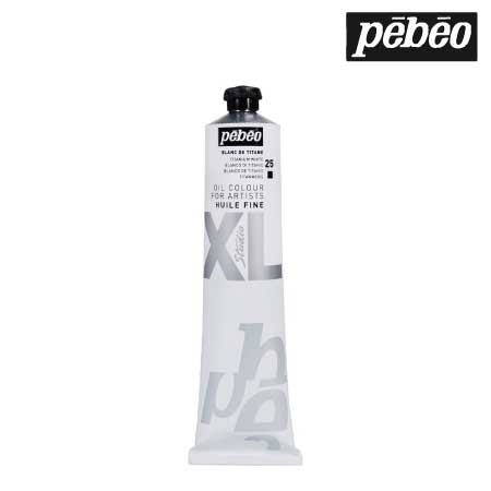 200025　油絵具 XL　チタニウムホワイト　200ml　　