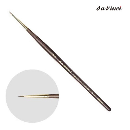 ダヴィンチ画筆Harbin-Kolinsky36YNo.2/0