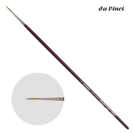 ダヴィンチ画筆RedSable1210No.4