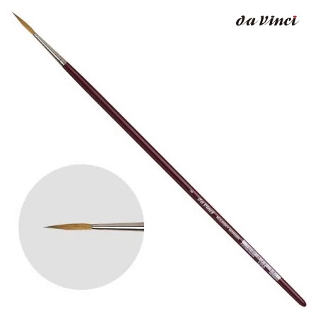 ダヴィンチ画筆RedSable1210No.8