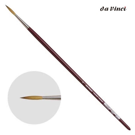 ダヴィンチ画筆RedSable1210No.12