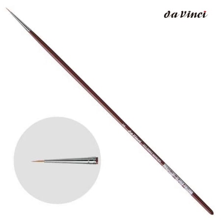 ダヴィンチ画筆RedSable1610No.2/0
