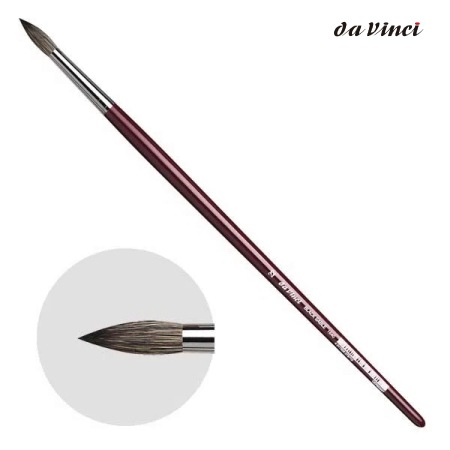 ダヴィンチ画筆BlackSable1640No.22