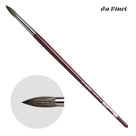 ダヴィンチ画筆BlackSable1640No.24