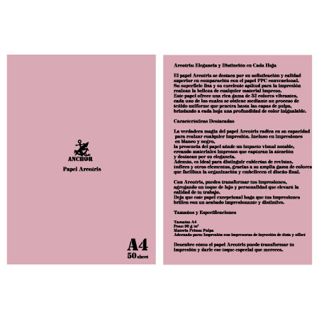 QA-103 アルコイリス A4 90kg Rosa