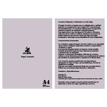 QA-105 アルコイリス A4 90kg Violeta