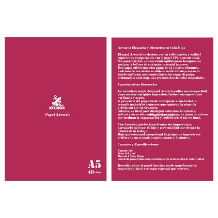 QA-129　アルコイリス　Ａ４　90kg　Rojo 